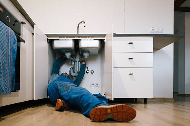 Professional Leak Detection technician working in Burgin, KY